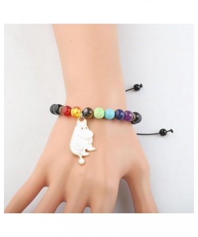 Hippopotamus Gift Hippos Good Luck Charm Bead Bracelet Hippo Theme Inspirational Jewelry Hippo Lover Gift Hippos Bracelet $10...