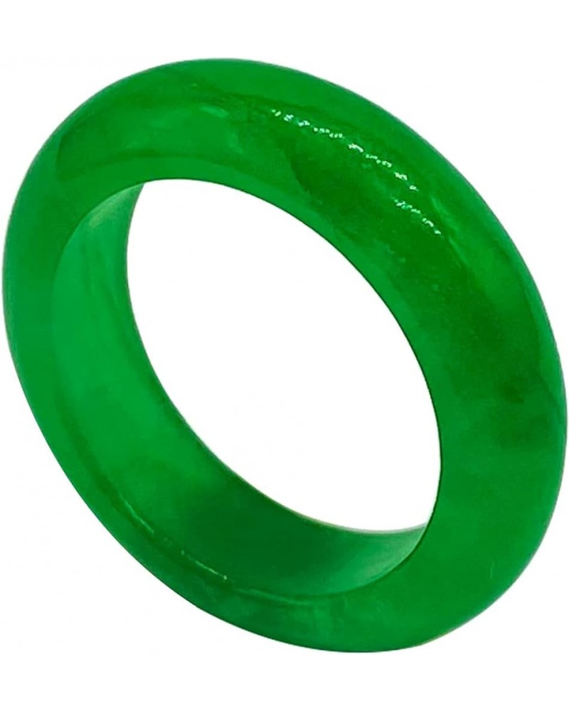 Jade Rings for Women Good Luck Jade Ring Green Jade Rings Jewelry Size6-10 10 Green $8.50 Rings