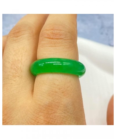 Jade Rings for Women Good Luck Jade Ring Green Jade Rings Jewelry Size6-10 10 Green $8.50 Rings