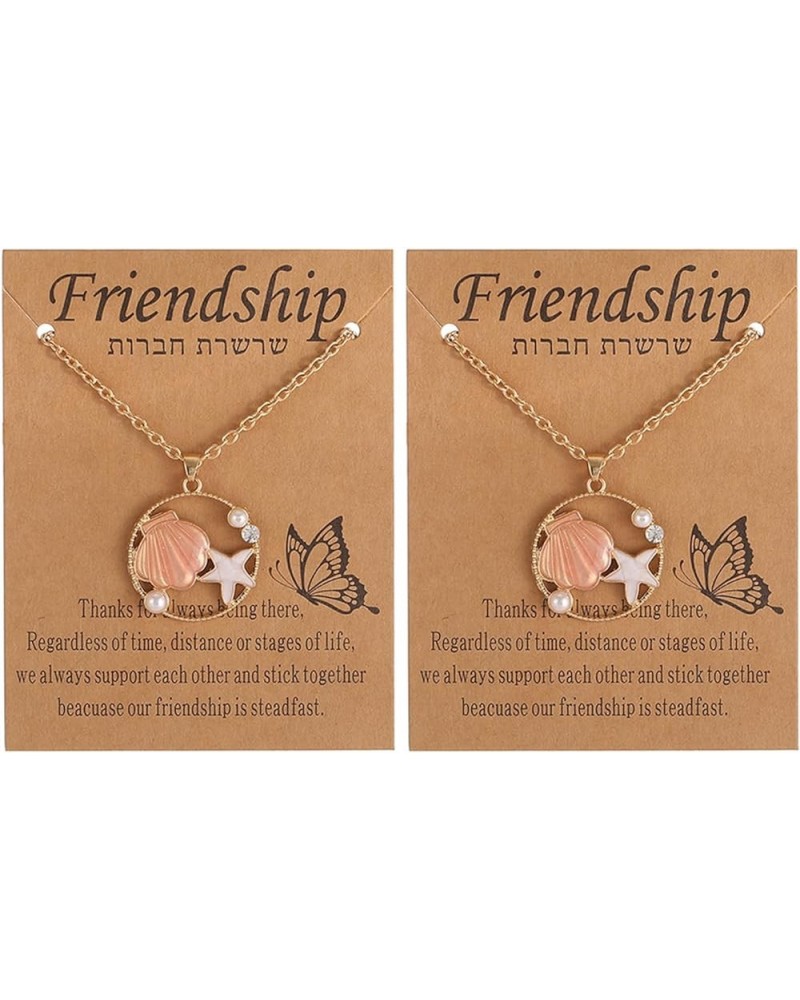 Best Friend Necklace Gifts for Women Friendship Necklaces for 2/3/4/5 Gifts Bff Friends Sisters Bestie Necklace Birthday Jewe...