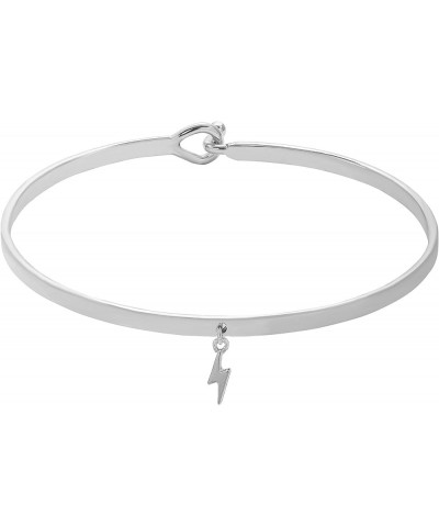 Mighty Tiny Charm Cuff Bracelet Lightning Bolt Silver $8.24 Bracelets