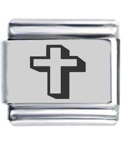 Cross Laser Italian Charm $6.89 Bracelets