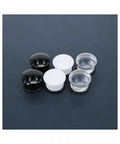 Set of 3 Pairs Single Flare Acrylic Ear Plugs Tunnel Expander Piercing Ear Gauges with O-Ring Gauge-5/8"(16mm) $9.51 Body Jew...