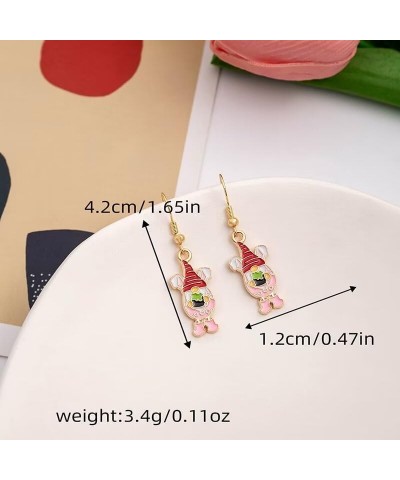 2 Pairs Easter Dangle Earrings Cute Funny Colorful Rabbit Egg Bunny Earrings For Women Girls Fashion Holiday Happy Easter Jew...