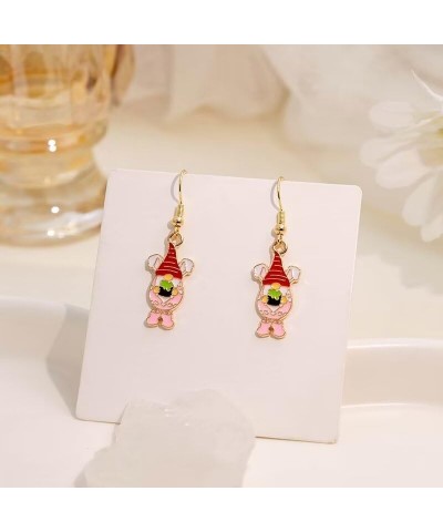 2 Pairs Easter Dangle Earrings Cute Funny Colorful Rabbit Egg Bunny Earrings For Women Girls Fashion Holiday Happy Easter Jew...