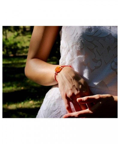 Unisex Bracelet with Unpolished Baltic Amber Stone, Handmade Gemstone Jewelry, Adjustable, wrist size 5.9-8.7 in $12.15 Brace...