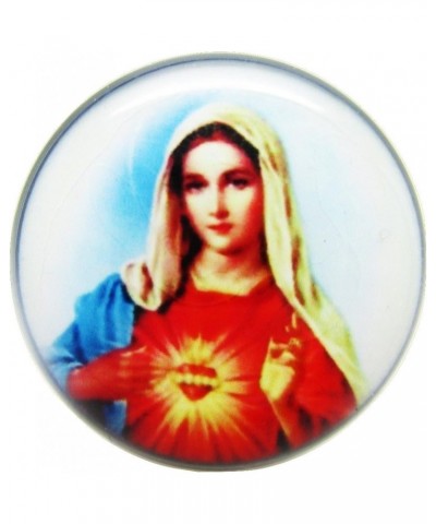 Virgin Mary Ear Plugs - Acrylic - Screw on - New *Pair* - 8 Sizes 2 Gauge (6mm) $8.09 Body Jewelry