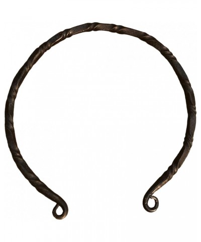 Medieval Iron Necklace Traditional Celtic Torq Torque, Hand Forged Torc, Medieval Nordic Torc, Authentic Neckand Ancient Nors...