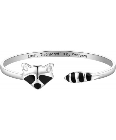 Raccoon Gift Raccoon Bracelet Easily Distracted by Raccoons Raccoon Lover Raccoon Owner Raccoons $10.82 Bracelets