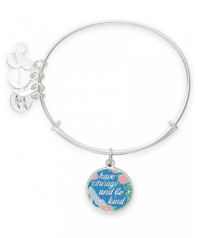 Alex and Ani Disney Cinderella Have Courage and Be Kind Bangle Bracelet Charm Silver $35.62 Bracelets