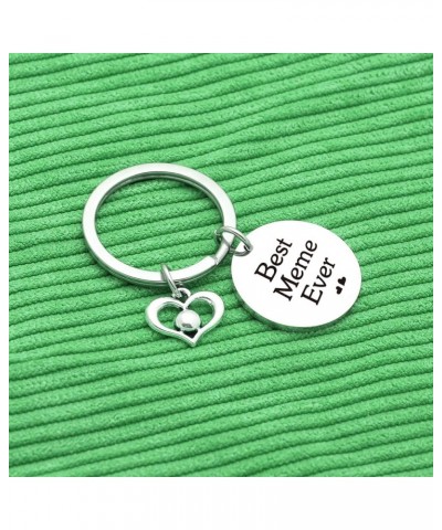 Best Meme Ever Gift Mothers Day Jewelry Meme Keychain Grandma Gift Best Meme Ever Keychain $8.46 Bracelets