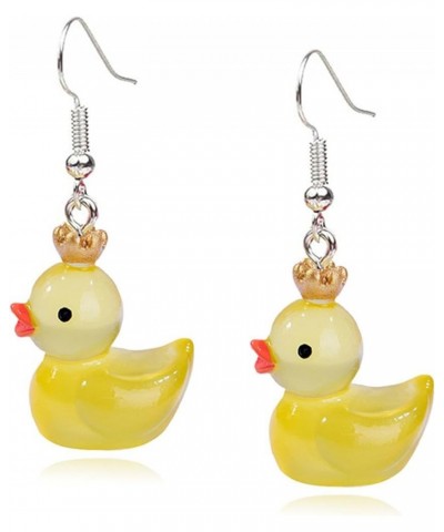 Acrylic Cute Mandarin Duck Earrings Fashion Unique Personalized Earrings Funny Statement Earrings Sweet AnimalDuckie Dangling...