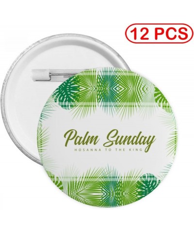 Palm Sunday Round Button Badge Chest Pins Brooch Lapel Pins For Hats Backpacks Clothing Decoration Gift 12 PCS Medium $10.44 ...