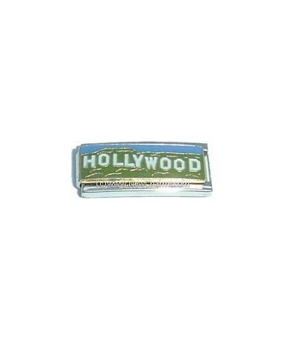 Superlink Hollywood Sign Italian Charm Bracelet Jewelry Link $10.95 Bracelets