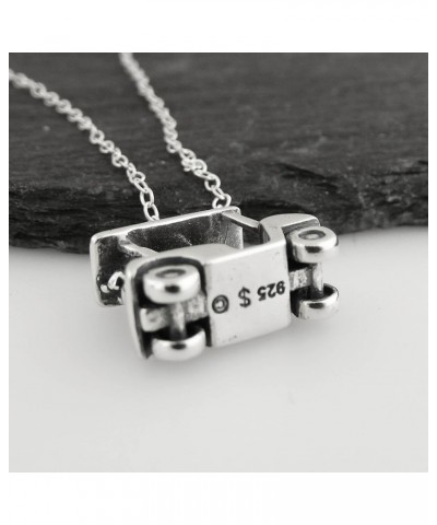 Small and Dainty 925 Sterlin Silver Sports Charm Necklaces GOLF CART $16.66 Necklaces