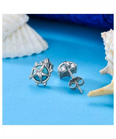 Cubic Zirconia/Turtle/Pig/Skull/Celtic Knot/Tiger/Panda/Chain Stud Earrings 925 Sterling Silver Ear Jewelry Gift for Women 02...