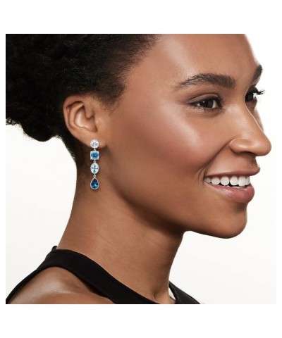 10.40 ct. t.w. Tonal Blue and White Topaz Drop Earrings in Sterling Silver $74.40 Earrings