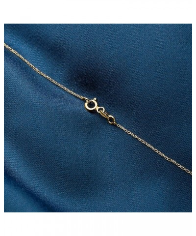 Italian 1mm 14kt Yellow Gold Rope-Chain Necklace 16 Inches $81.07 Necklaces