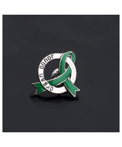 Organ Donor Jewelry Organ Donor Gift Organ Donation Awareness Gift Organ Donor Green Ribbon Pin Organ Donor bp $10.54 Necklaces