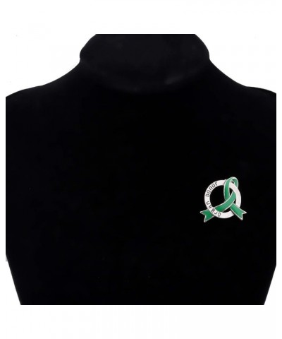 Organ Donor Jewelry Organ Donor Gift Organ Donation Awareness Gift Organ Donor Green Ribbon Pin Organ Donor bp $10.54 Necklaces