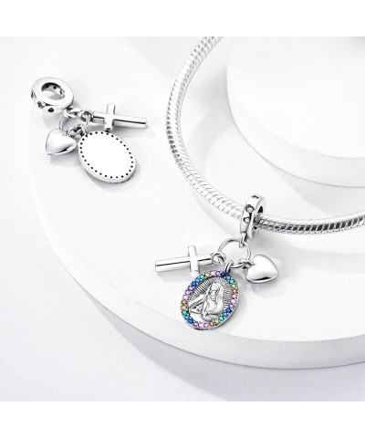 Multi Color Charms Fit Bracelets 925 Silver Colorful Zircon Rainbow Bead Love Heart Clip Charm Jewelry SSS-1401 SEC536 $9.66 ...