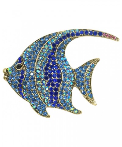 Sea Animal Blue Tropical Ocean Fish Pin Brooch $12.31 Brooches & Pins