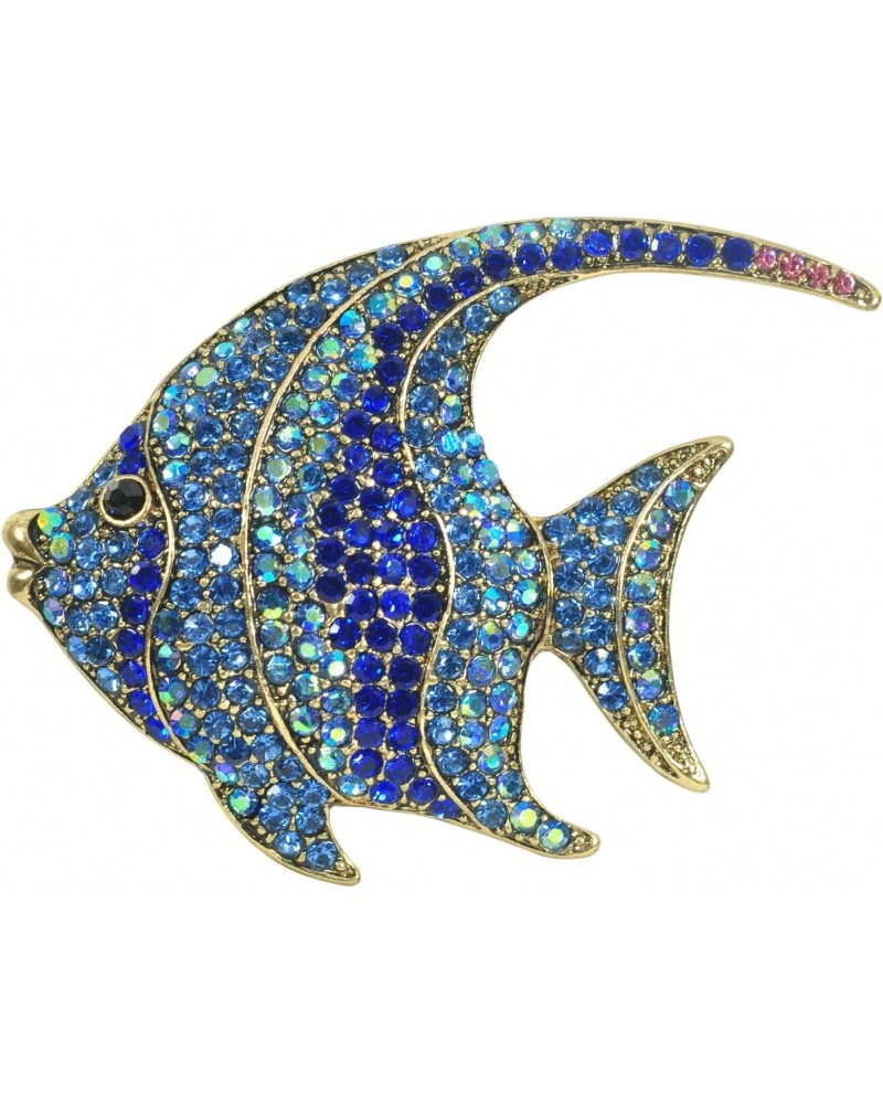 Sea Animal Blue Tropical Ocean Fish Pin Brooch $12.31 Brooches & Pins