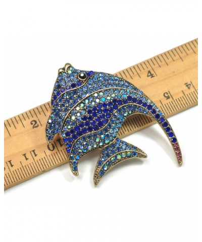 Sea Animal Blue Tropical Ocean Fish Pin Brooch $12.31 Brooches & Pins