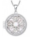 Women's Photo Locket Pendant Solid 925 Silver with 45+5 CM Necklace, In Jewellery Gift Box Natural Opal Locket $36.80 Necklaces