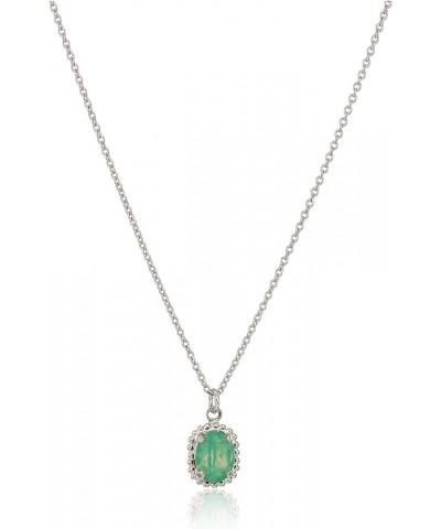 Sorrelli Maisie Pendant Necklace Pacific Opal Rhodium $12.90 Necklaces