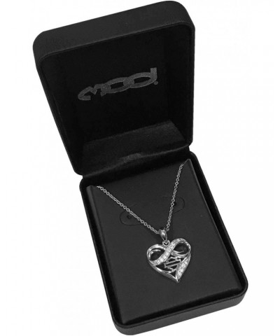 Harley-Davidson Women's Infinity Crystal Thorn Heart Necklace, Sterling Silver $40.49 Necklaces