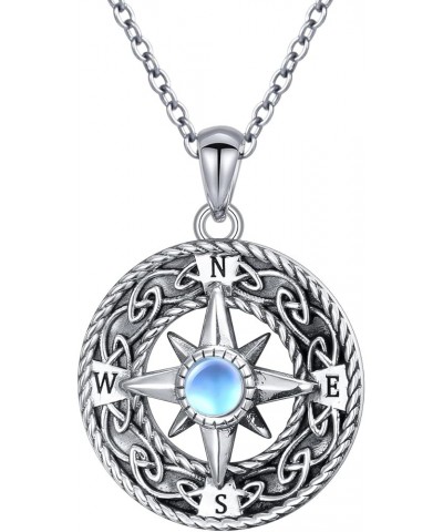 Necklaces for Women, 925 Sterling Silver Pendant Necklaces for Teen Girls, Mother'S Day Gift for Lover Sister Compass $10.79 ...