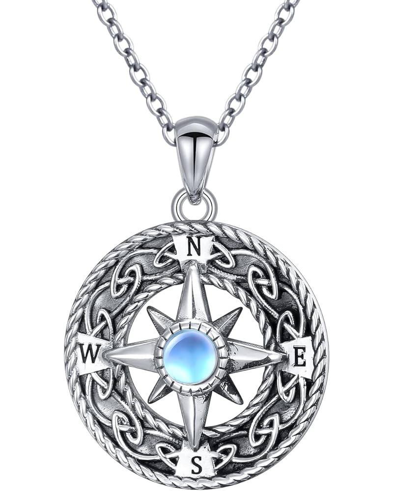 Necklaces for Women, 925 Sterling Silver Pendant Necklaces for Teen Girls, Mother'S Day Gift for Lover Sister Compass $10.79 ...