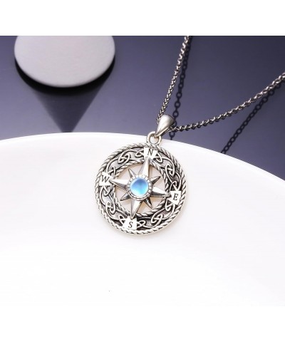 Necklaces for Women, 925 Sterling Silver Pendant Necklaces for Teen Girls, Mother'S Day Gift for Lover Sister Compass $10.79 ...