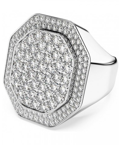 Dextera Cocktail Ring, Octagonal Face with Crystal Pavé US Size 6 EU 52 $59.95 Rings