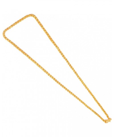 Mandi golden Chain Necklace for women and men Flower $8.54 Necklaces