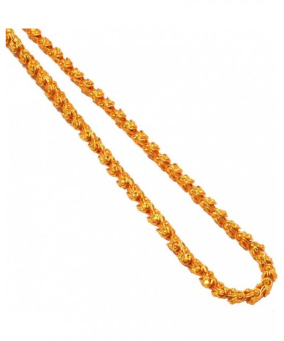 Mandi golden Chain Necklace for women and men Flower $8.54 Necklaces