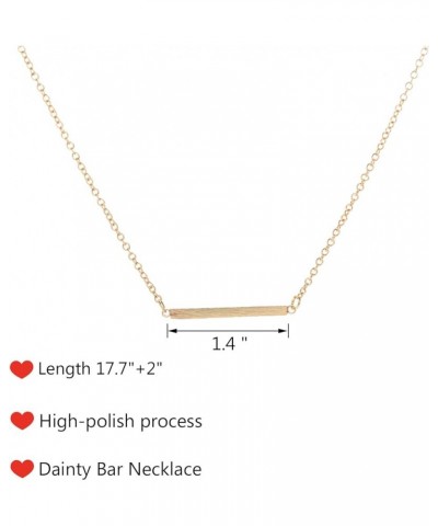 Gold Lariat Necklace for Women Trendy Rose Gold Bar Necklae Y Pendant Necklace Dainty Gold Jewelry Gifts for Girls I1:lariat ...