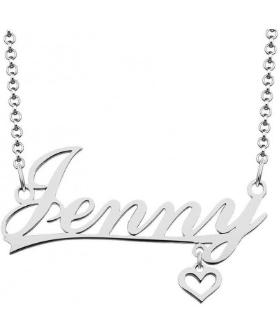 Personalized Name Necklace Customized Pendant Costom Idea Gift for Women Girls Jenny $9.35 Necklaces