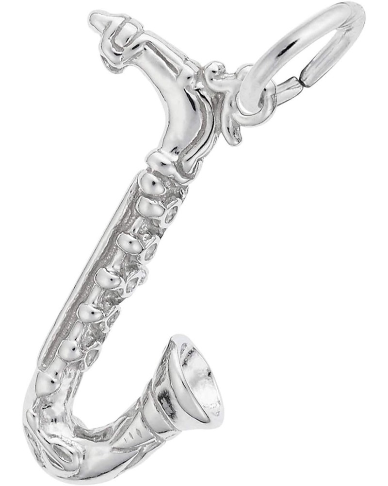 Saxophone Charm, Sterling Silver $16.80 Bracelets