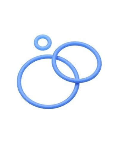 Hypo-Allergenic Replacement Silicone O-Ring (Pack of 10) 12g Blue $8.47 Body Jewelry