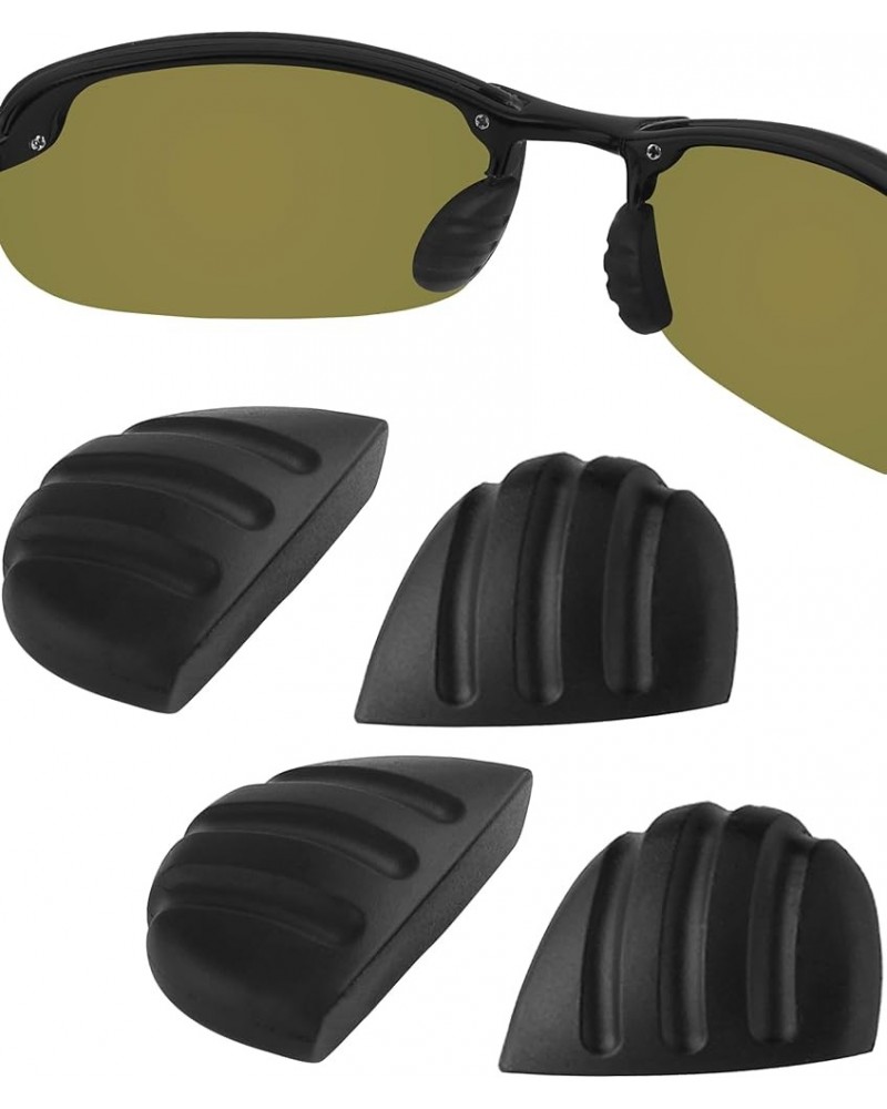 Replacement Nose Pads Nose Piece for Maui Jim Ho'okipa MJ407 Sunglasses Black-2 Pair $9.00 Body Jewelry