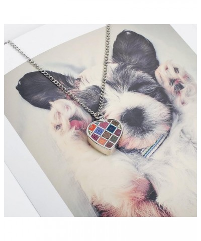 Custom Pet Urn Necklace, Alloy Memorial Pendant Necklace, Dog Pendant Necklace Multi 17 $10.80 Necklaces