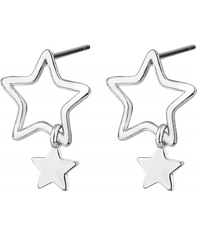 Convertible Link Earrings: 14K Gold Paperclip Chain - Versatile Drop Dangle Earrings for Women Silver Star Earrings $7.94 Ear...