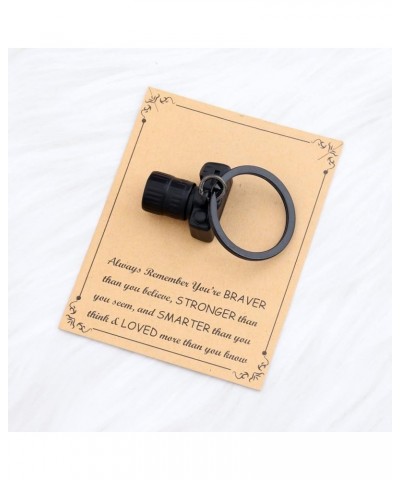 Photographer Gift Camera Keychain Photography Gift Black Camera Charm Jewelry Gifts For Photographer Lovers Camera Message Cr...