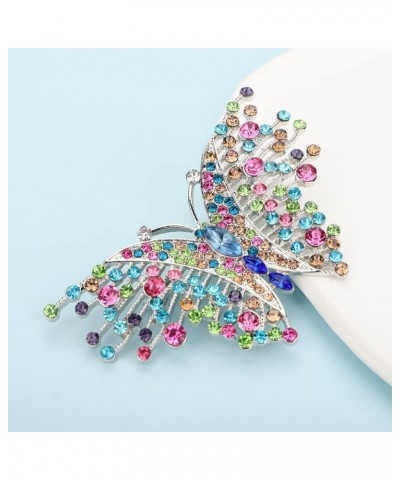 Small Cute Animal AB Color Butterfly Brooch Pin for Dress Suit Women Mens Unisex Jewelry Bling Brooches Colorful2 $9.68 Brooc...